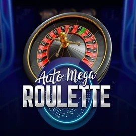 Auto Mega Roulette logo by Pragmatic Play at Spinjo Casino