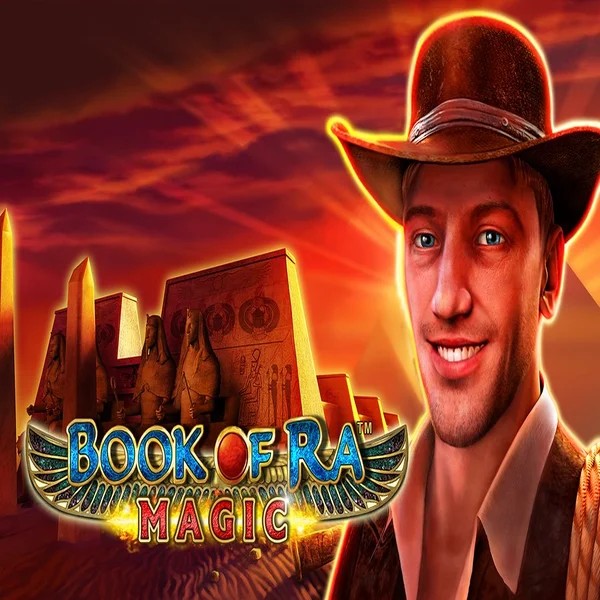 Try Book of Ra Magic slot by Greentube on spinjocasinoo.de – logo image