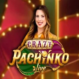 Crazy Pachinko slot icon by Evolution, available at Spinjo Casino