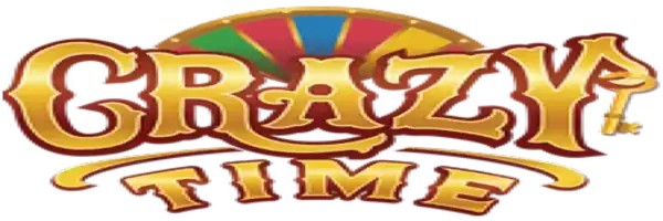 Crazy Time logo by Evolution at Spinjo Casino