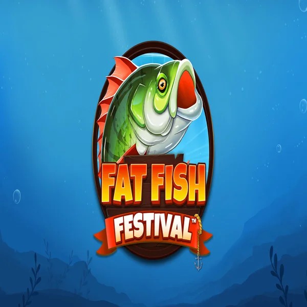 Fat Fish Festival logo by Wishbone Games at Spinjo Casino