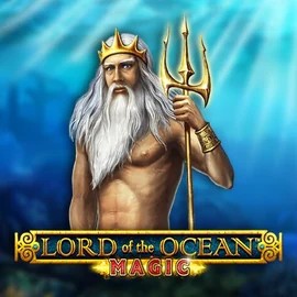 Official Slots logo: Lord Of The Ocean Magic by Novomatic at Spinjo Casino