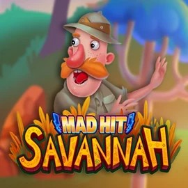 Mad Hit Savannah slot visual from RubyPlay available on spinjocasinoo.de