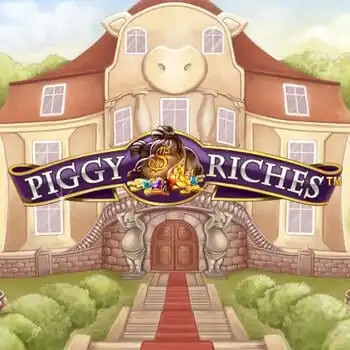 Piggy Riches casino game by NetEnt – featured logo at Spinjo Casino