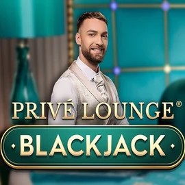 Privé Lounge Blackjack casino game by Pragmatic Play – featured logo at Spinjo Casino